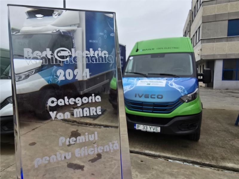 L’IVECO eDaily si aggiudica l’Innovation Award e l’Efficiency Award al concorso Best Electric Van 2024 